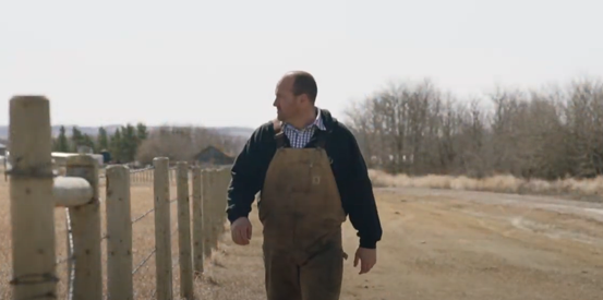 Inspiredbymembers Moorefamily Rancher walking the fence line at the farm