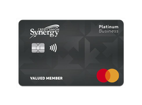 Synergy CU Collabria Platinum Business card image