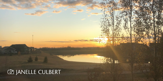 Sunset at the lake in Lloydminster; Photo Credit: Janelle Culbert