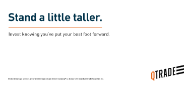 Stand a Little Taller Qtrade promotion image