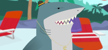 16 Lending 365X170 Loan shark by the pool