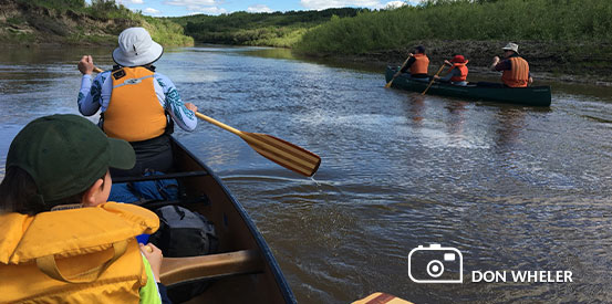 Member snapshot Don Wheler kayaking