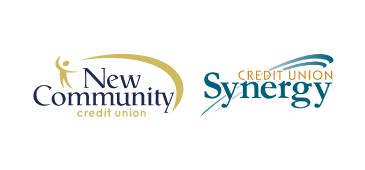 NCCU 05 New Community Credit Union and Synergy Credit Union Logos