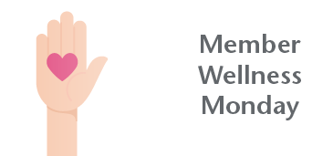 member wellness monday: hand with heart
