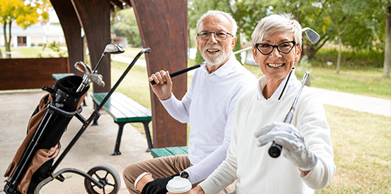 Financial Strength Golf 553X275 mature golfers