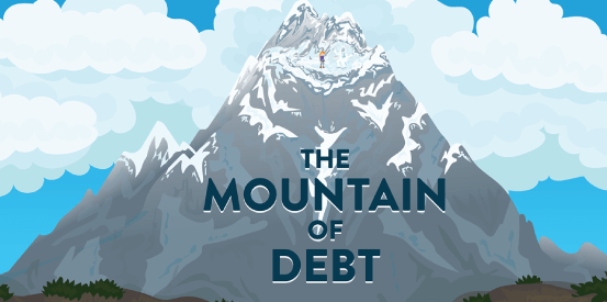 The mountain of debt