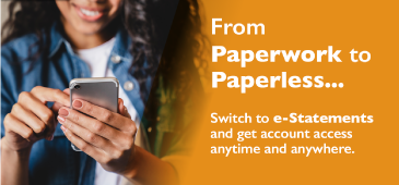 Collabria E Statements 365X170 Orange WOMEN ON SMARTPHONE