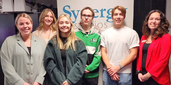 HRHS Group Winners 553X275 Group of smiling students