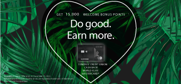 Do good Earn more - Introducing the Cash Back World Elite Mastercard